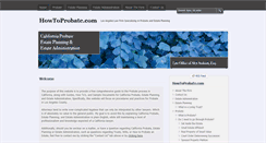Desktop Screenshot of howtoprobate.com